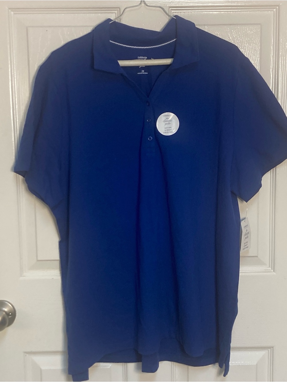 croft & barrow Men's Royal Blue Polo Shirt